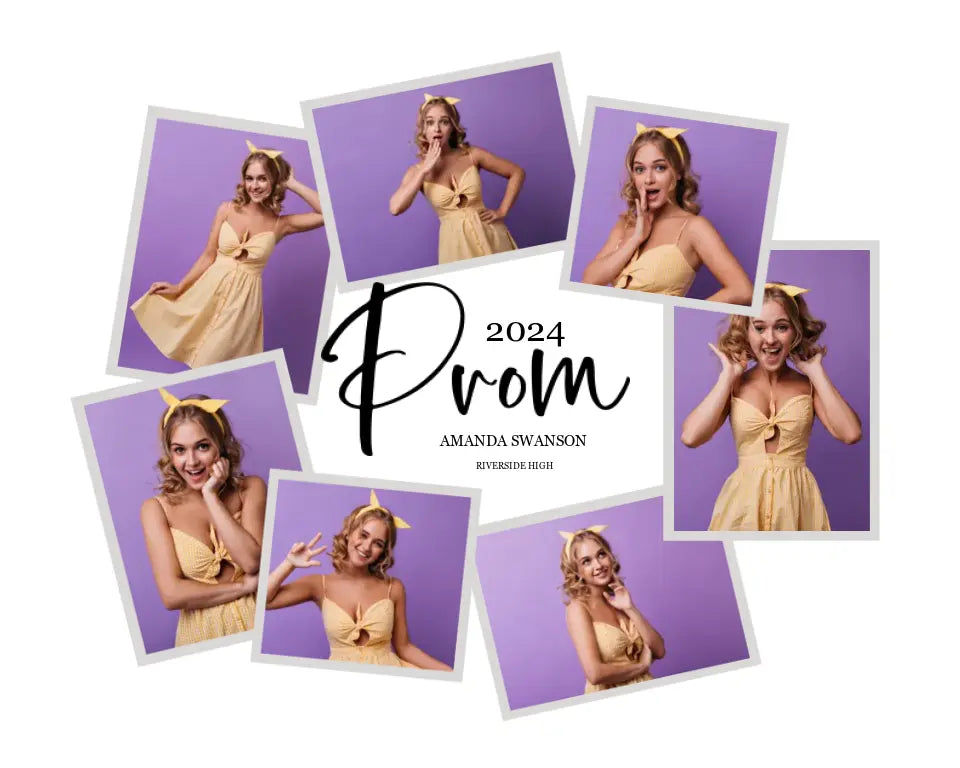 Prom Collage Canvas