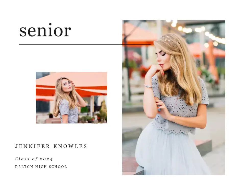 Senior Grad Collage - Dayline Canvas