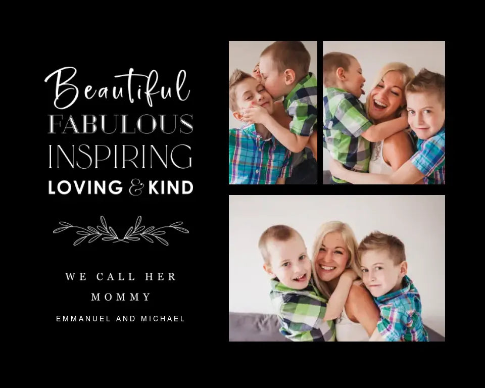 Mothers Day Collage - Fabulous Canvas