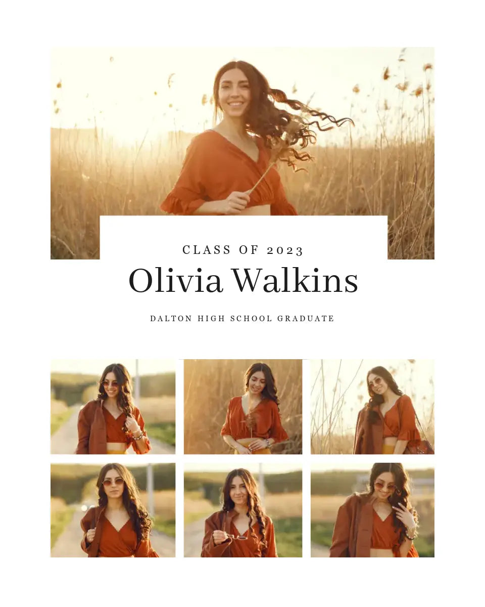 Senior Grad Collage - Nolain Canvas