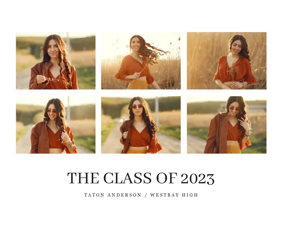 Senior Grad Collage - Opay Canvas