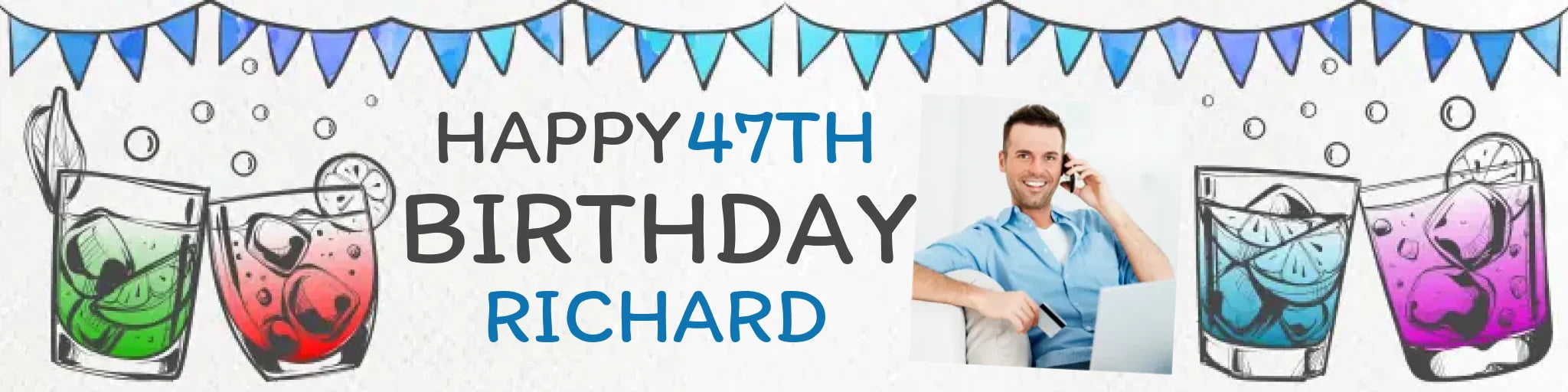 Party Banner Mockup
