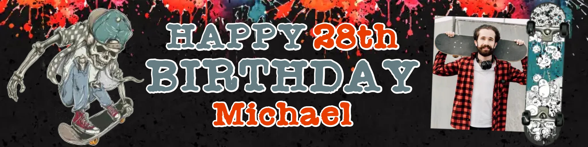 Party Banner Mockup