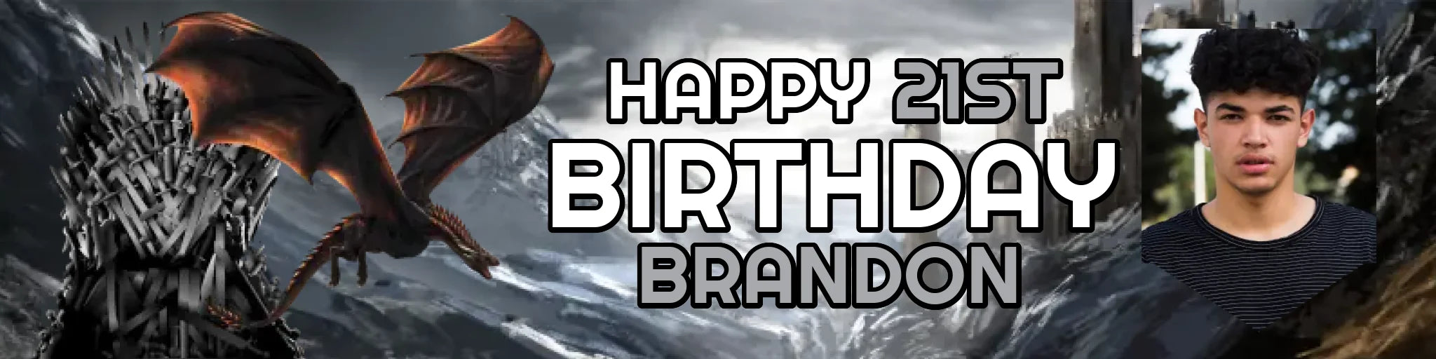 Party Banner Mockup