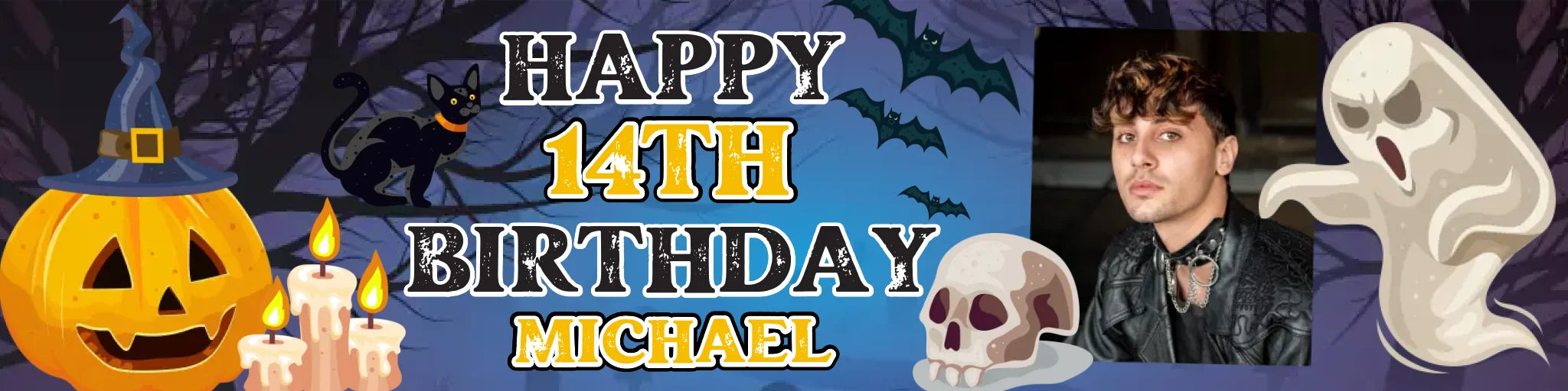 Party Banner Mockup
