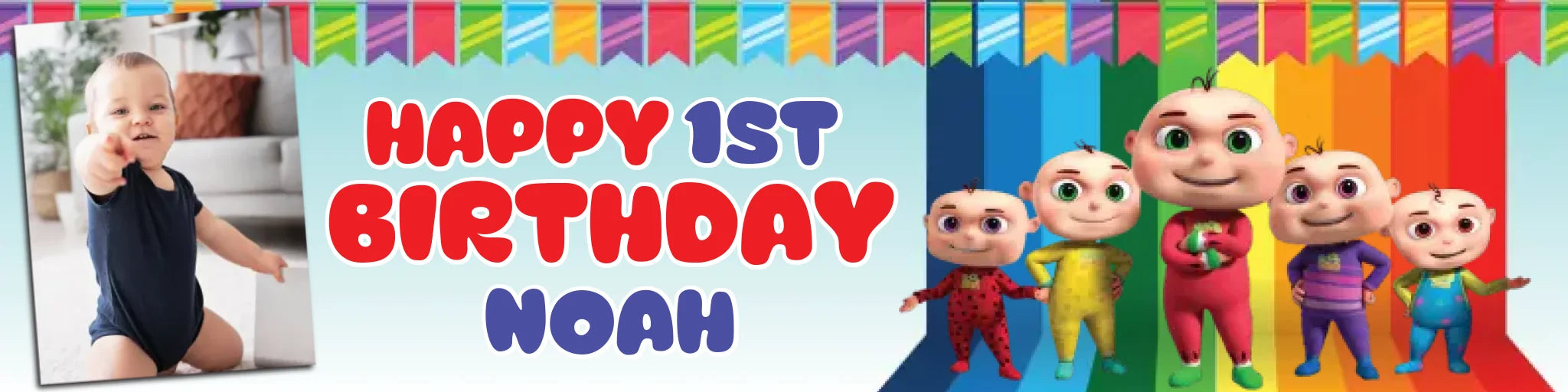 Party Banner Mockup