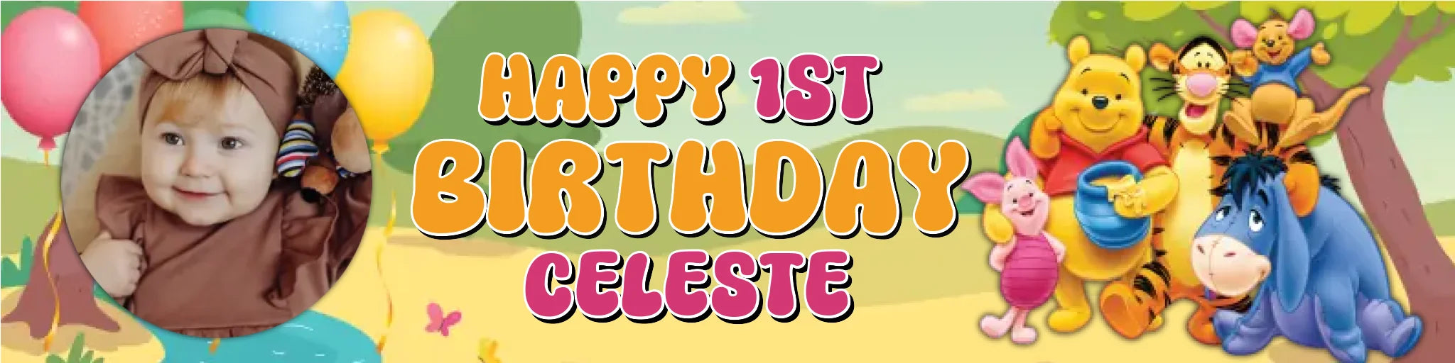 Party Banner Mockup
