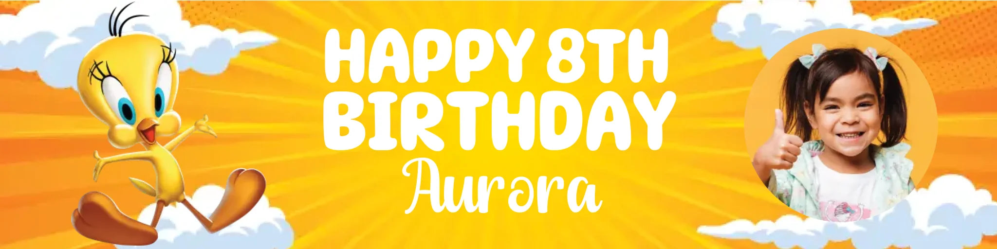 Party Banner Mockup