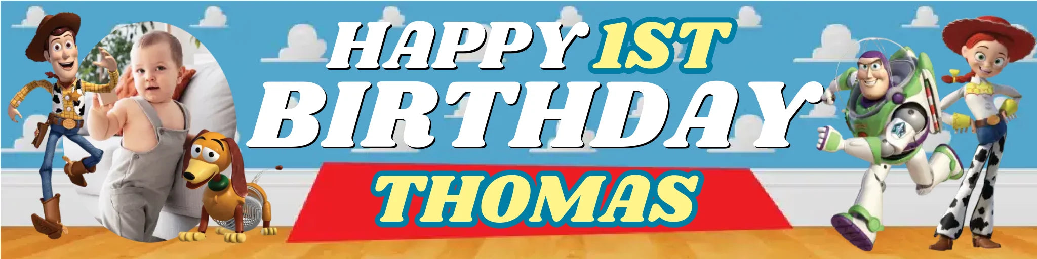 Party Banner Mockup