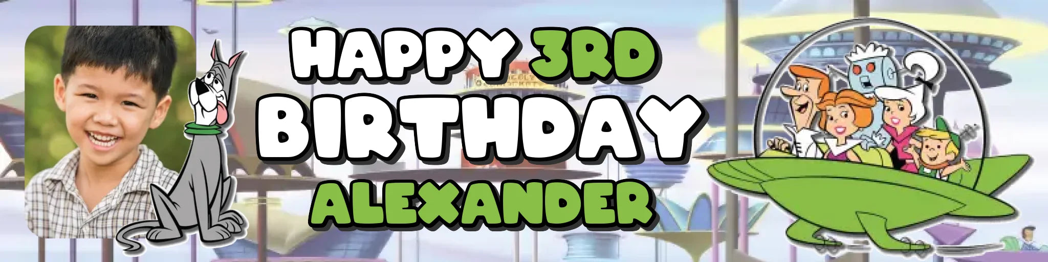 Party Banner Mockup