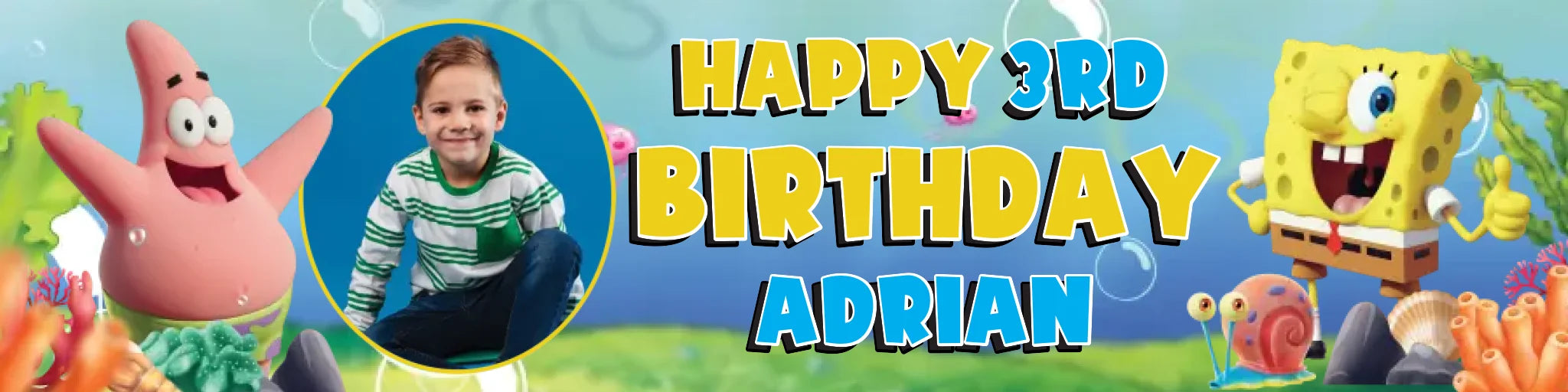 Party Banner Mockup