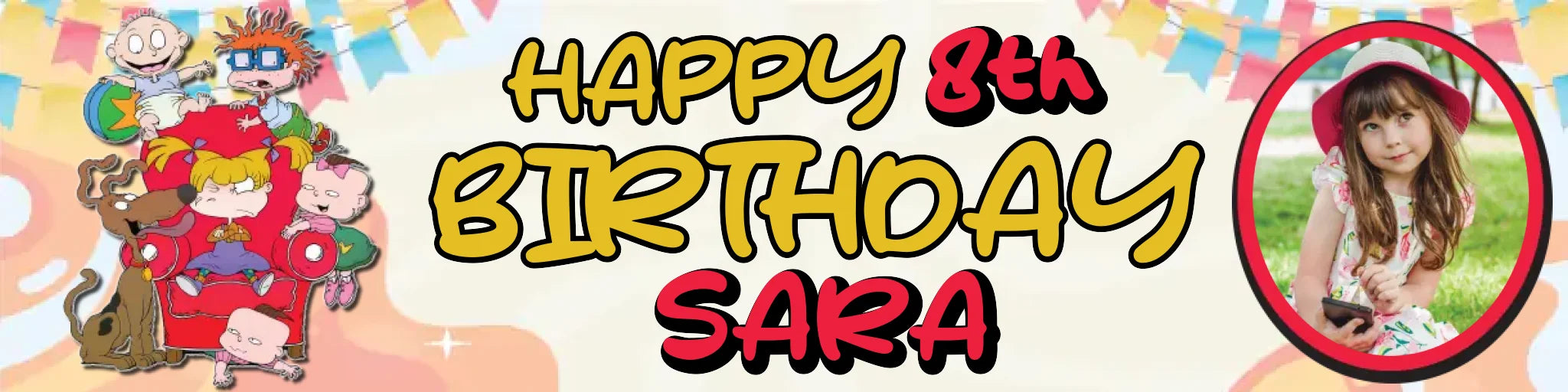 Party Banner Mockup