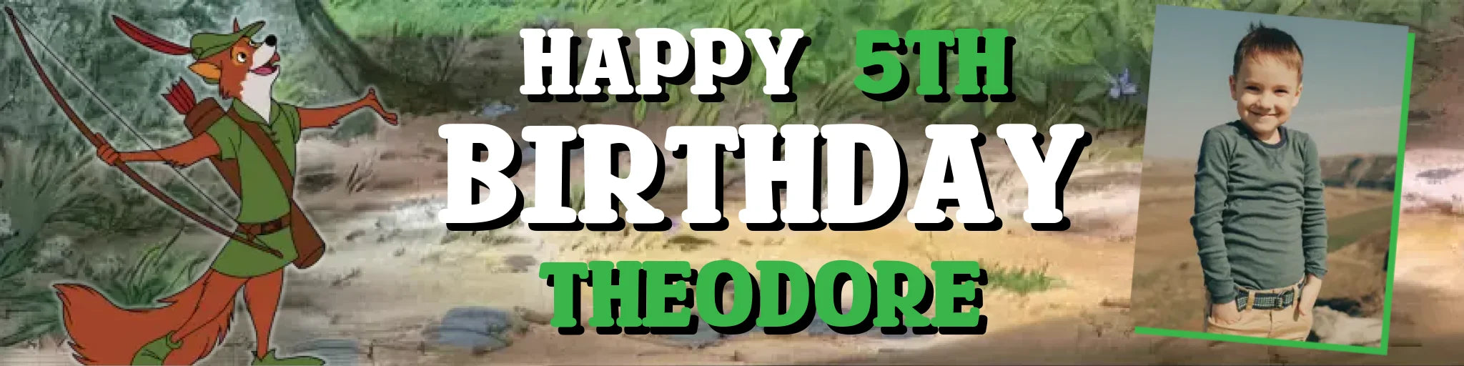 Party Banner Mockup