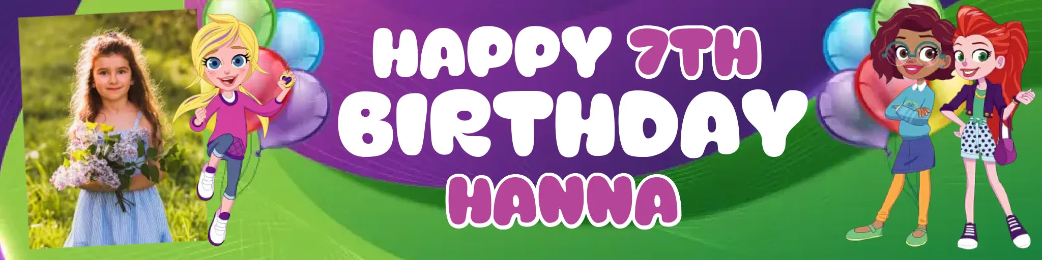 Party Banner Mockup