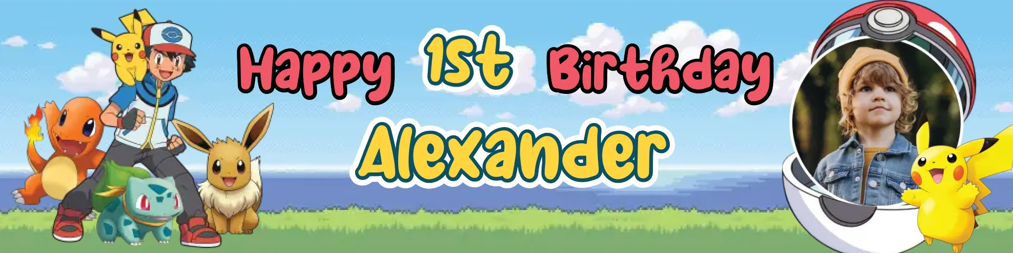 Party Banner Mockup