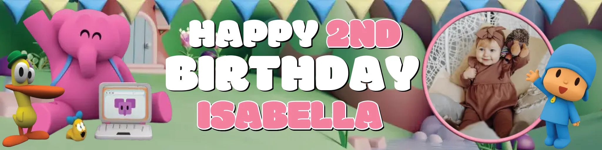 Party Banner Mockup