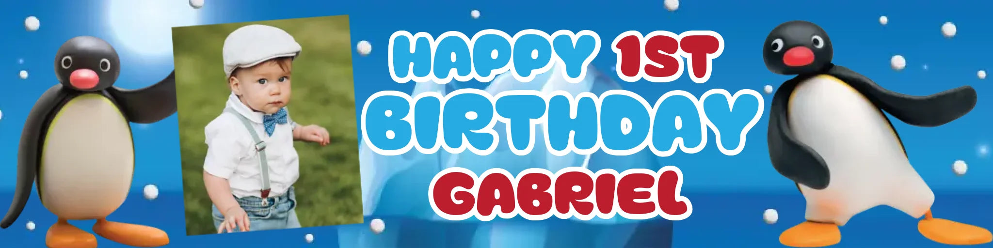 Party Banner Mockup