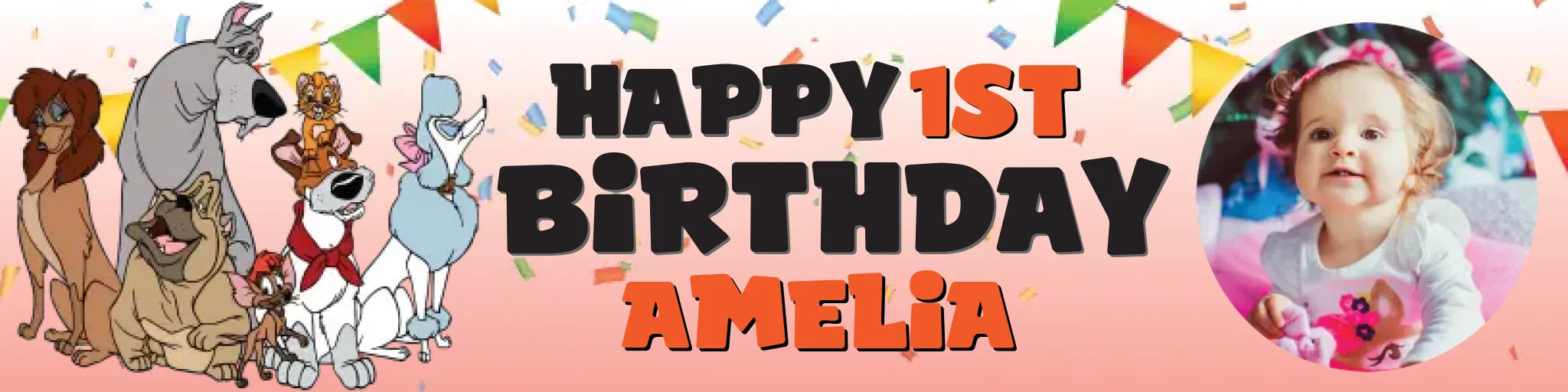 Party Banner Mockup