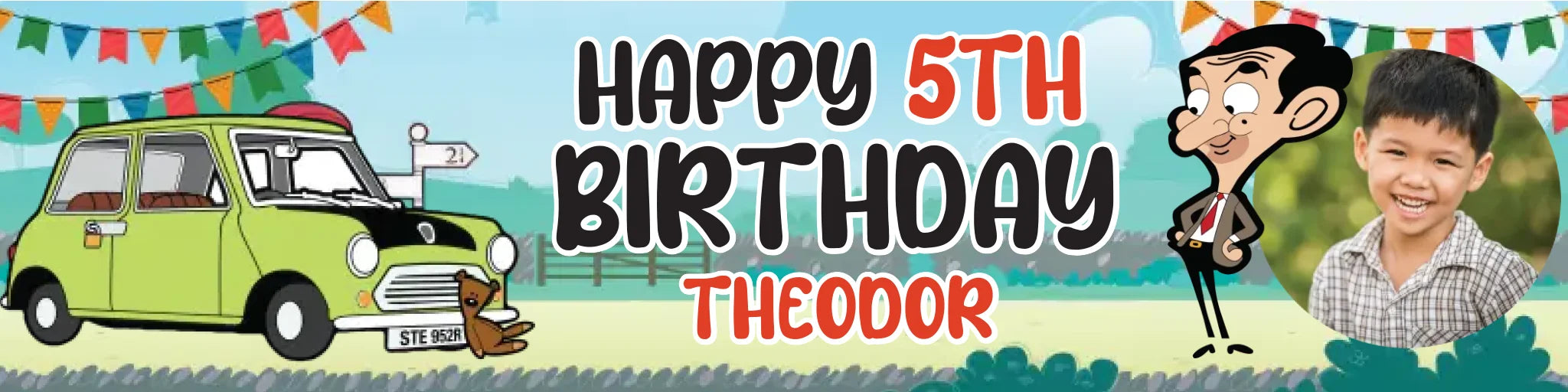 Party Banner Mockup