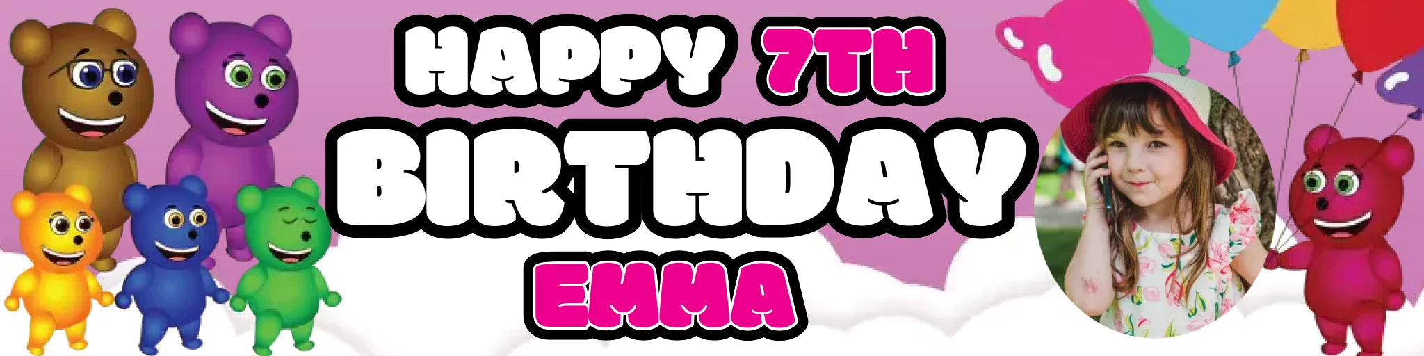 Party Banner Mockup