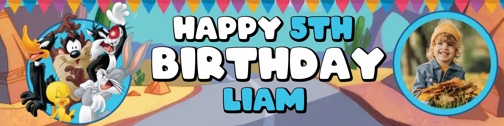 Party Banner Mockup