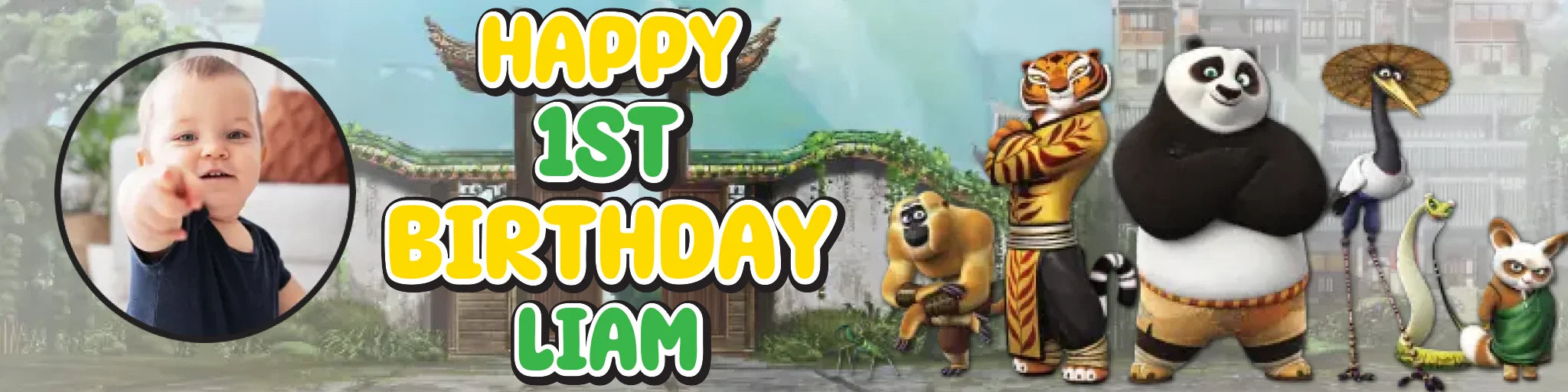Party Banner Mockup