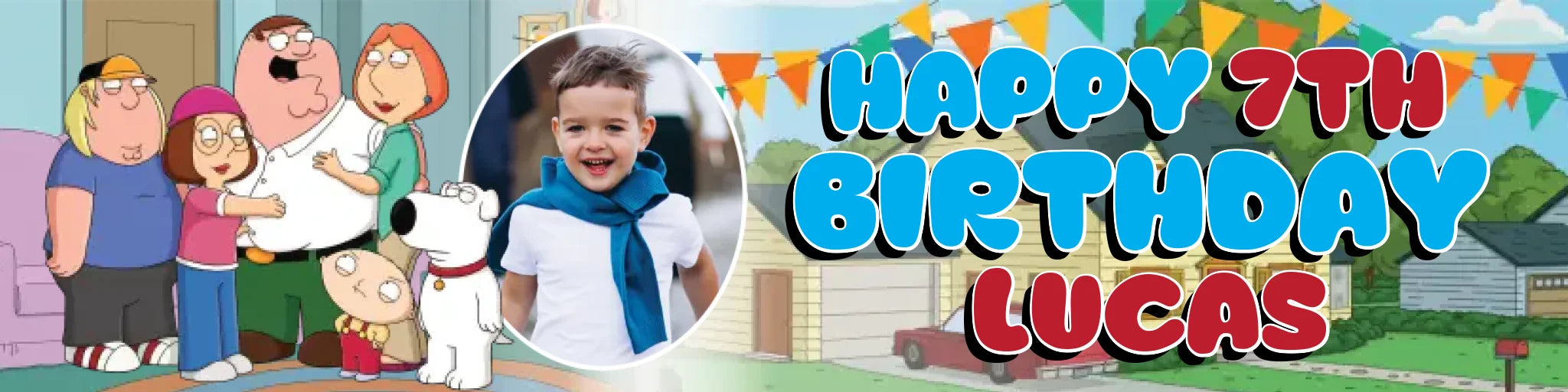 Party Banner Mockup