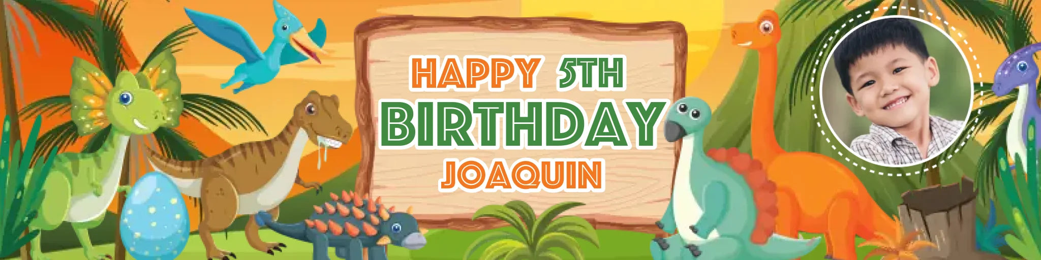 Party Banner Mockup