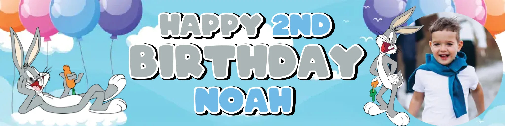 Party Banner Mockup