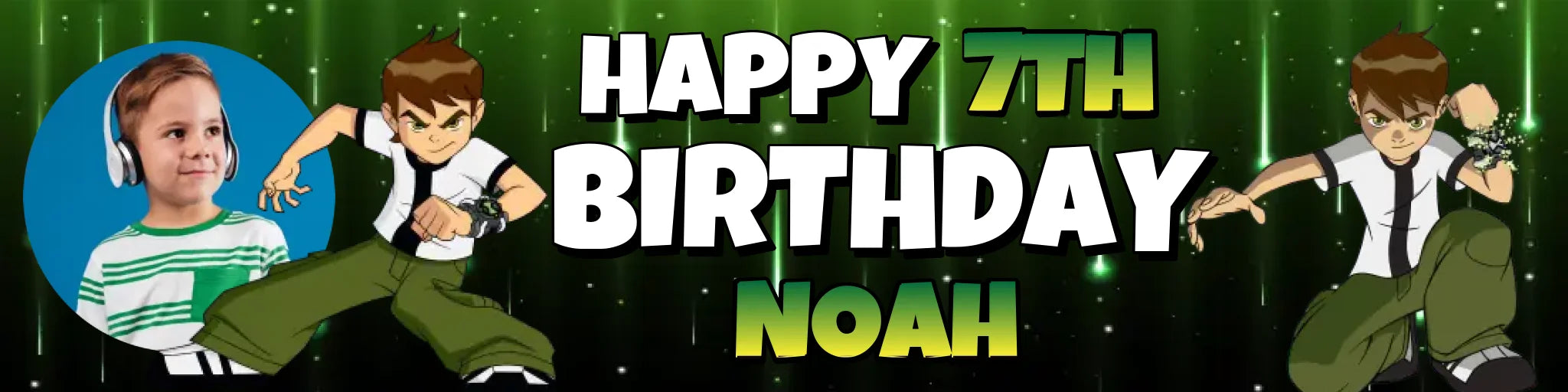 Party Banner Mockup