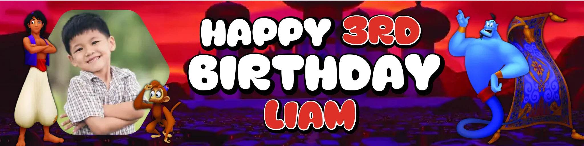 Party Banner Mockup