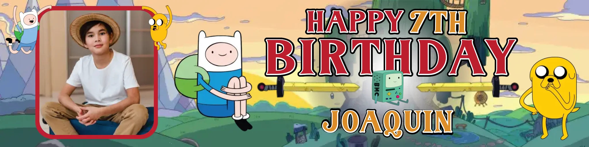 Party Banner Mockup