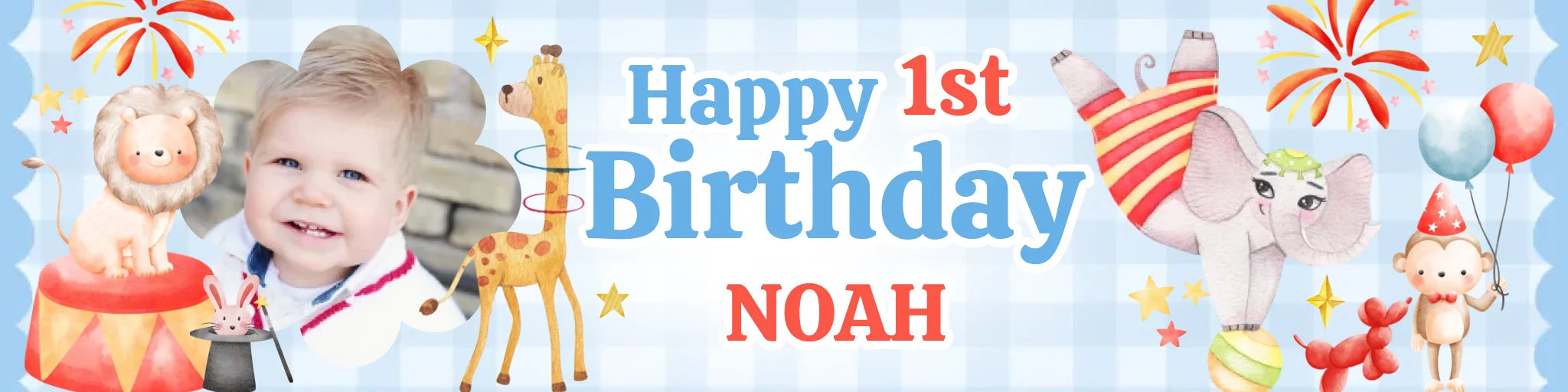 Party Banner Mockup