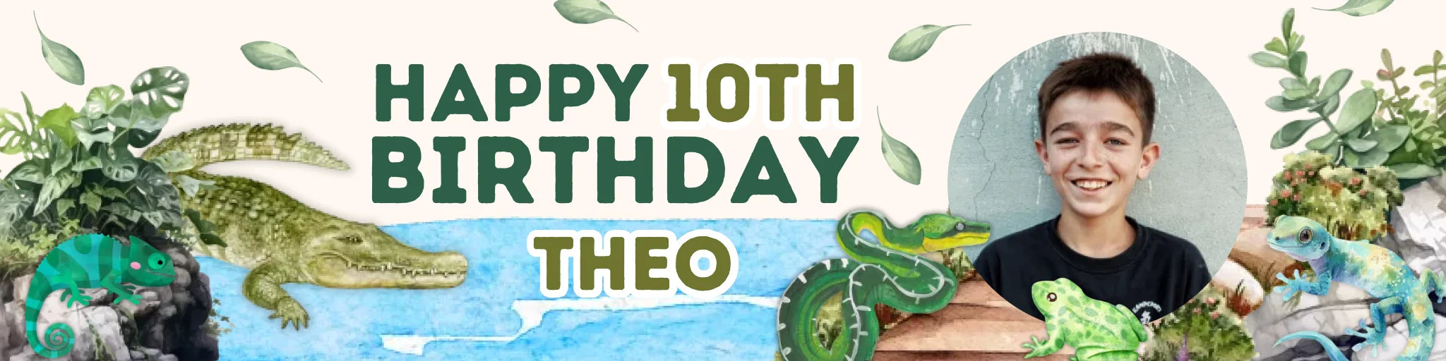 Party Banner Mockup