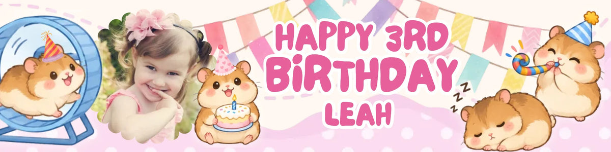 Party Banner Mockup