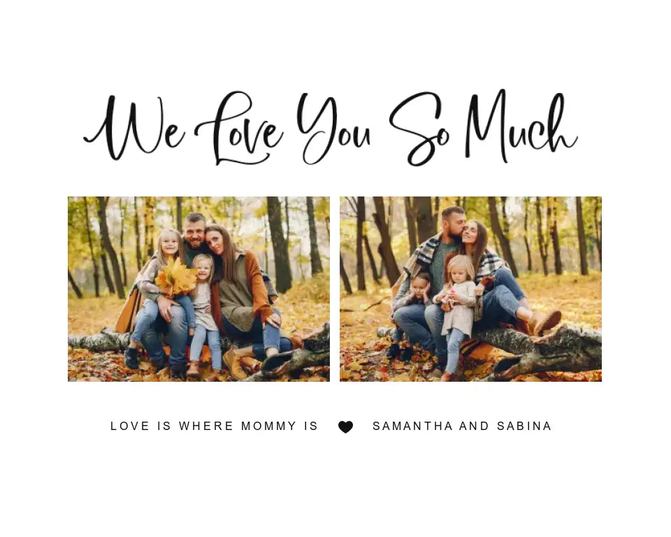 Mothers Day Collage - SoMuch Canvas