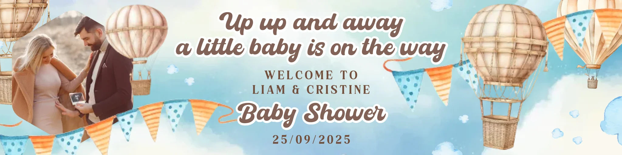 Party Banner Mockup