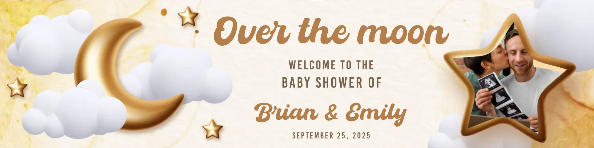 Party Banner Mockup