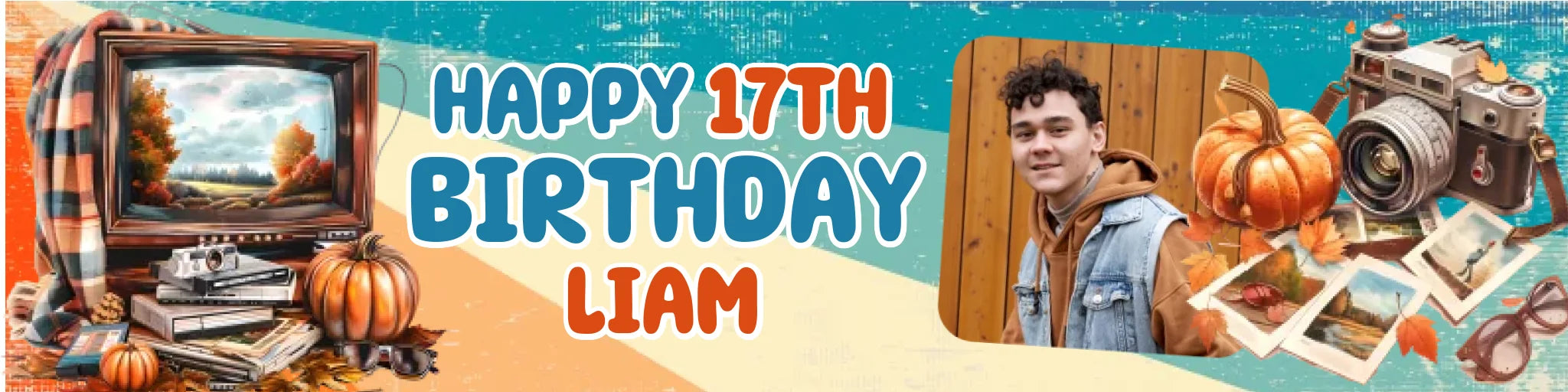 Party Banner Mockup