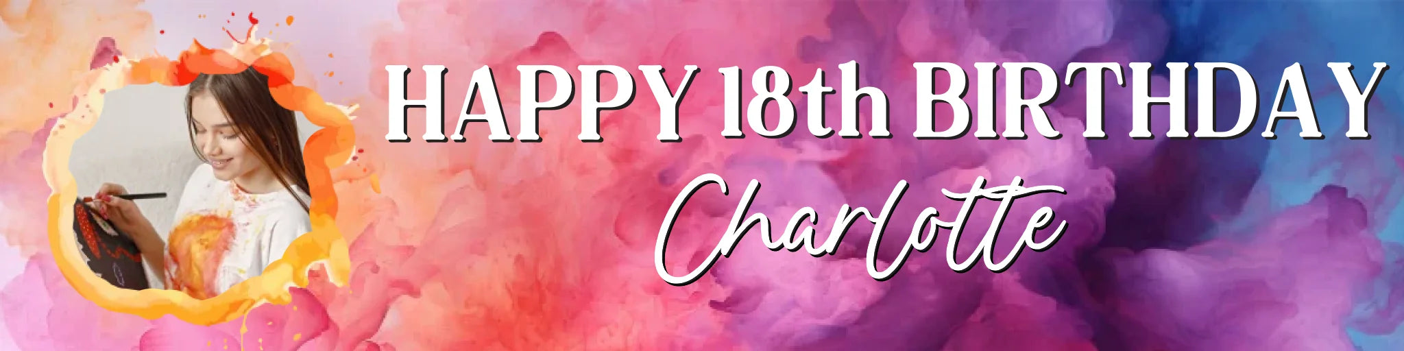 Party Banner Mockup
