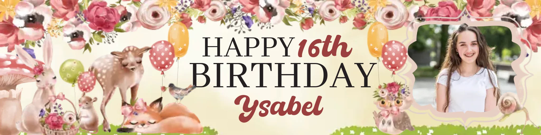 Party Banner Mockup