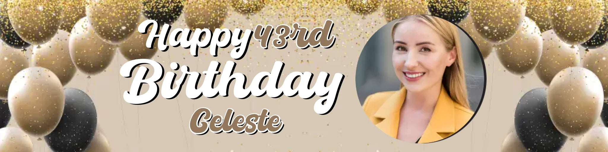 Party Banner Mockup