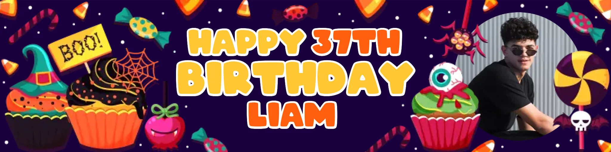 Party Banner Mockup