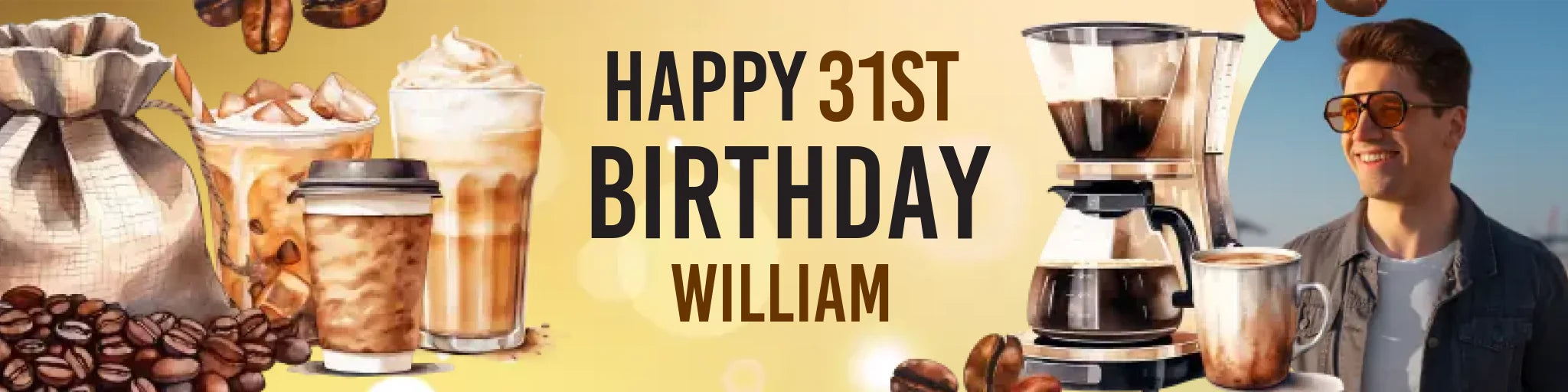 Party Banner Mockup