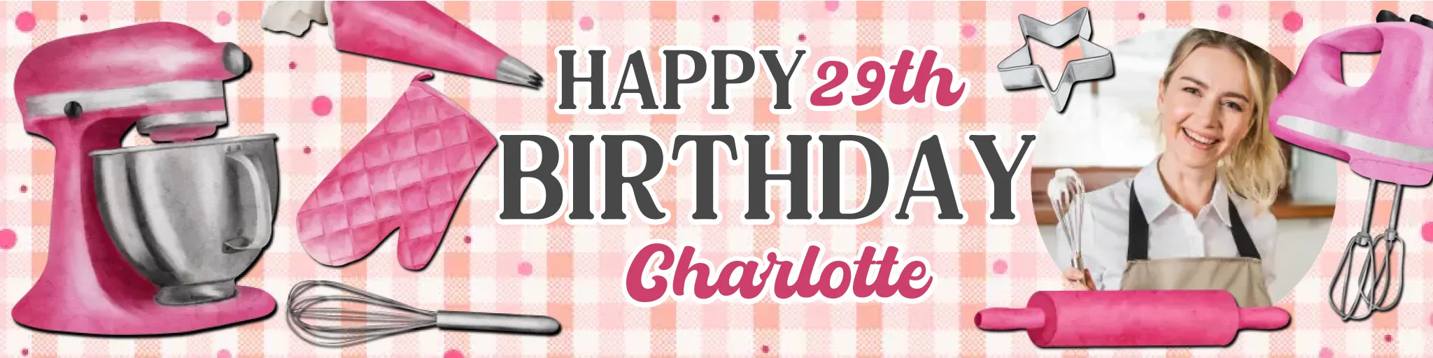 Party Banner Mockup