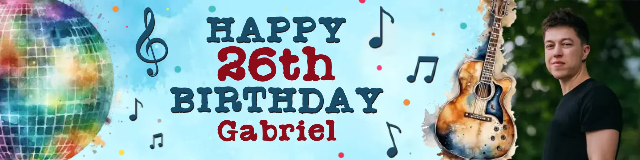 Party Banner Mockup