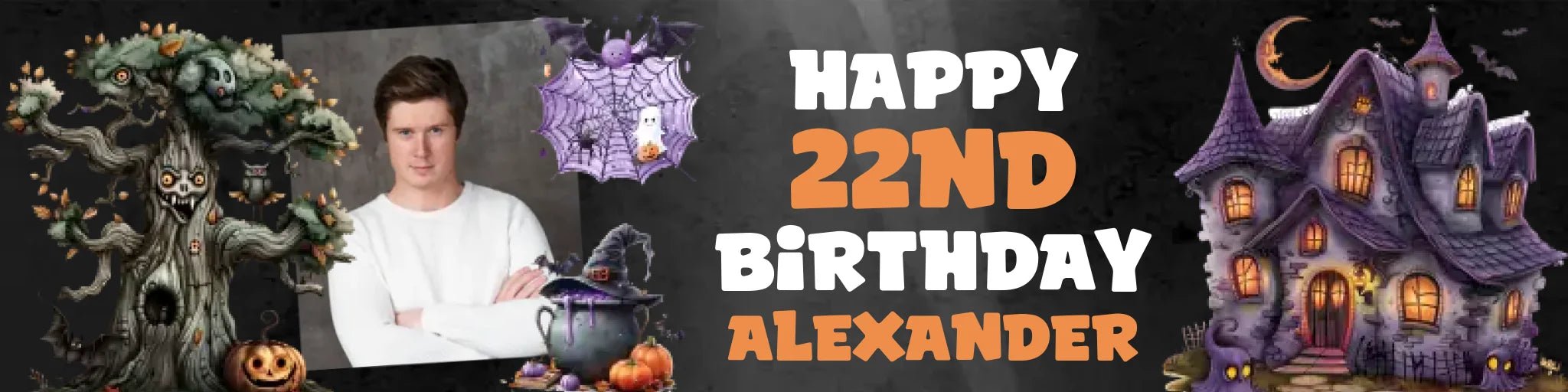 Party Banner Mockup