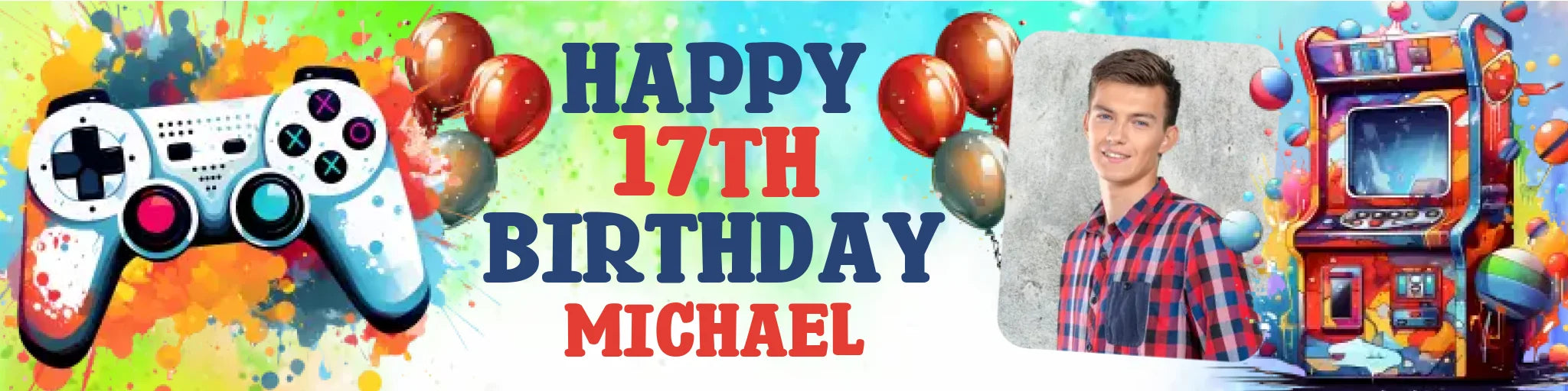 Party Banner Mockup