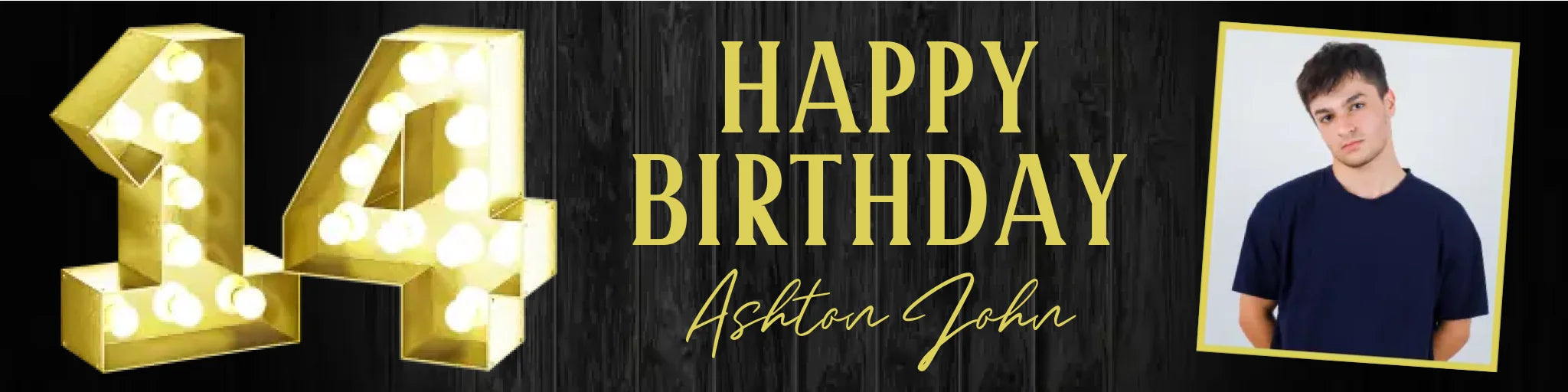 Party Banner Mockup