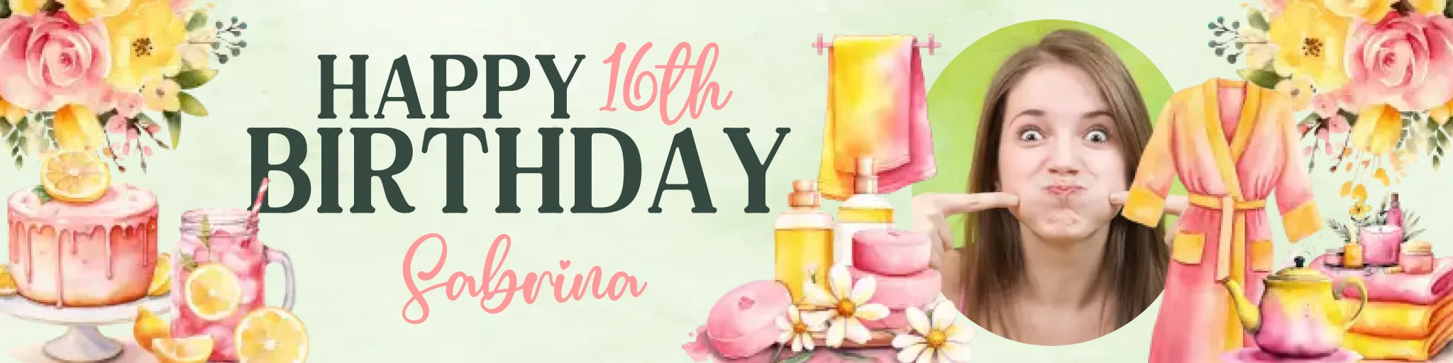 Party Banner Mockup